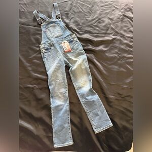 Levi's Girls (12) Girlfriend Denim Overalls